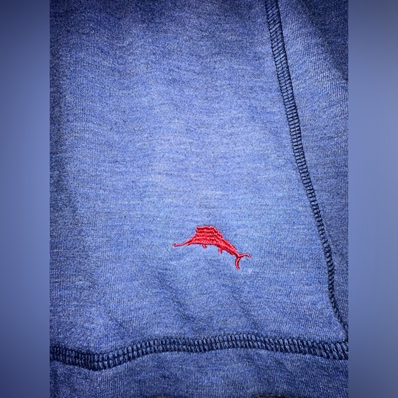 Tommy Bahama Shirt Mens XL Blue Long Sleeve Crew Neck Pullover Sweater - Picture 4 of 6